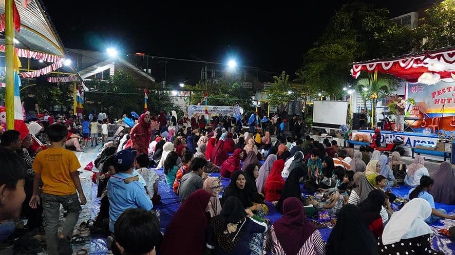 Saat Lampu Videls Arena Padam, Perjuangan 1945 Kembali Hadir di Tengah Pesta Rakyat RW 018