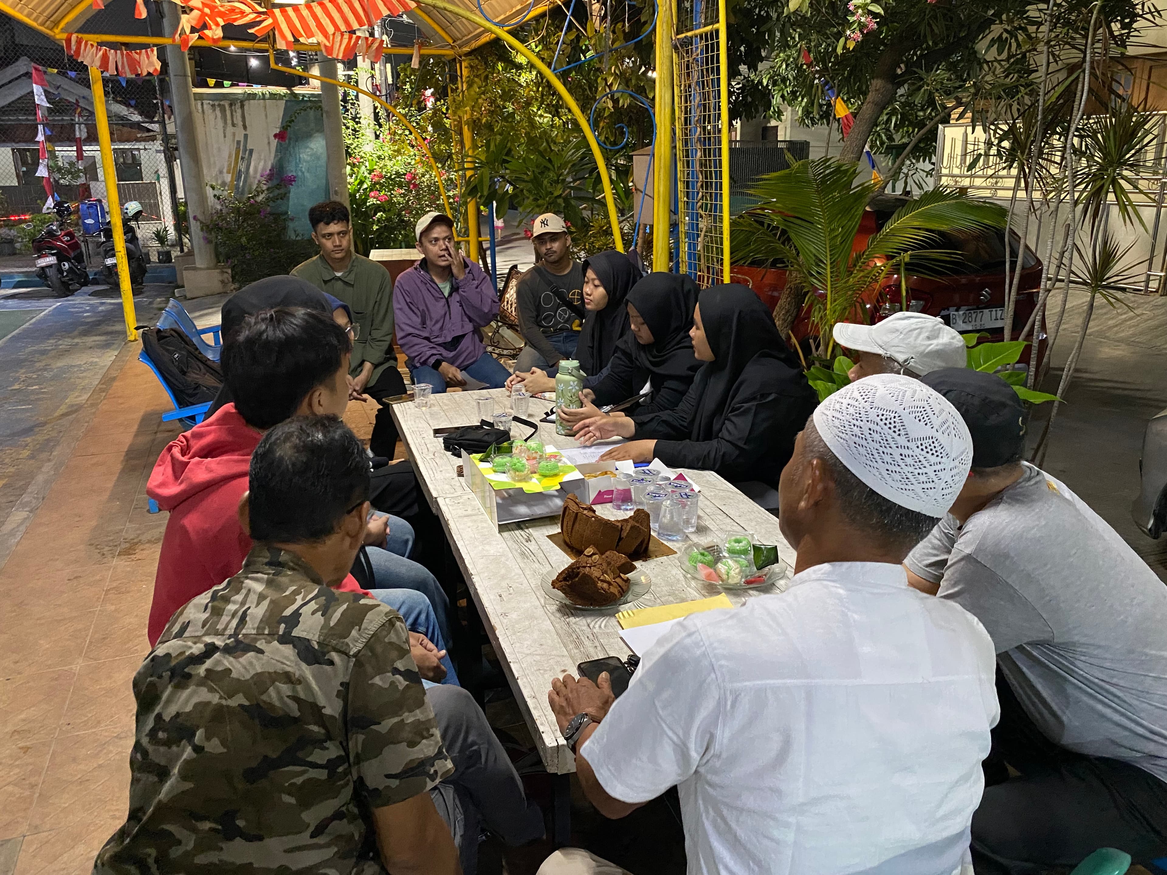 Kontribusi dalam kegiatan upacara 17 Agustusan 
