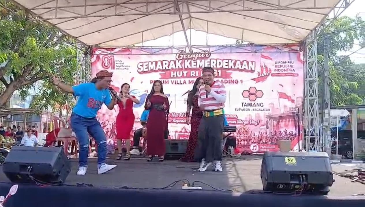 Forum RT RW VMG1 Semarakkan HUT ke-81 RI dengan Senam Sehat, Bazar UMKM dan Carnaval Merah Putih