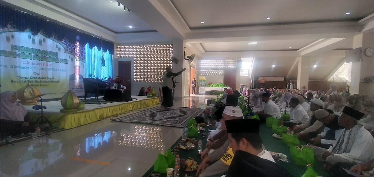 Tabligh Akbar Maulid Nabi di Msjid Raya Al-Muhajirin VMG-1, Perkuat Kecintaan kepada Rasulullah dan Ukhuwah Islamiyah